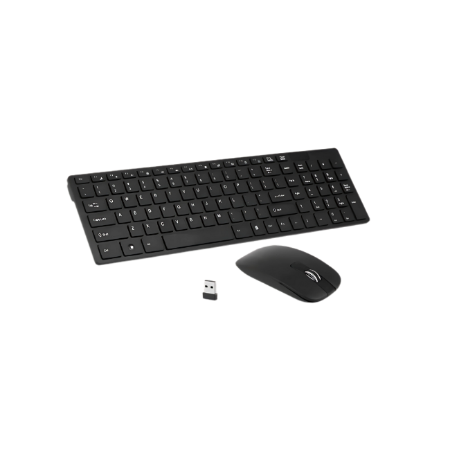 2.4G Portable Wireless Keyboard - Black